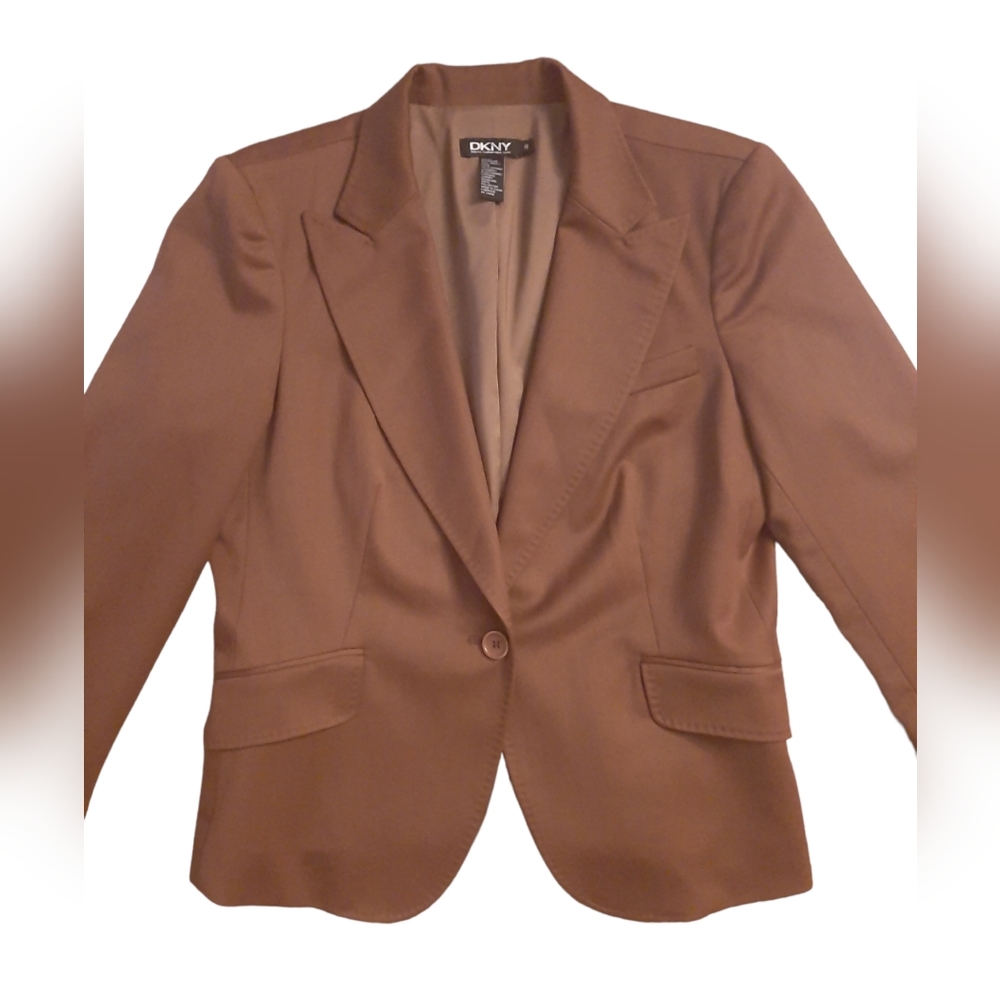 DKNY Brown Blazer Size 10